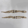 Cotton Crochet Macrame Hanging Planters AJEW-WH20042-17B-1