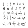 30Pcs 30 Styles Tibetan Style Alloy Pendants TIBEP-YW0001-29AS-1