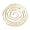Yellow Gold Filled Flat Round Link Chains CHC-M023-18G-2
