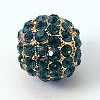 Alloy Rhinestone Beads RB-A034-10mm-A06G-1