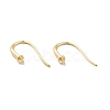 Rack Plating Brass Earring Hooks LS-KK-D083-13G-1