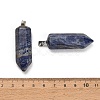 Natural Sodalite Pendants GG-CBAA0EE-02P-03-2