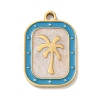 304 Stainless Steel Enamel Pendants STAS-I322-83G-B-1