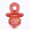 Transparent Acrylic Pendants TACR-S149-09-4