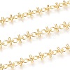 Brass Handmade Link Chains X-CHC-M019-07G-2