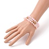 Multi-layered Stretch Beaded Bracelets Sets BJEW-JB05755-02-8