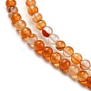 Natural Agate Beads Strands G-F417-01-4mm-5