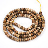 Natural Picture Jasper Beads Strands G-T141-34-2