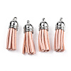 Faux Suede Tassel Pendant Decorations X-FIND-R095-014P-3