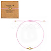 Summer Glass Seed Beaded Braided Bead Bracelets TR7975-4-1