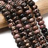 Natural Rhodonite Beads Strands G-A280-A21-03-1