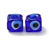 Handmade Evil Eye Lampwork European Beads LAMP-G143-06E-2