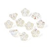 Electroplate Transparent Glass Beads Strands EGLA-N055-03A-11-1