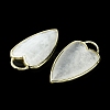 Natural White Moonstone Pendants G-O204-02J-3