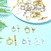 8 Styles Tibetan Style Alloy Toggle Clasps FIND-FS0002-43-8