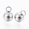 Tarnish Resistant 304 Stainless Steel Charm STAS-E146-01B-P-1