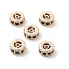 Brass Micro Pave Cubic Zirconia Beads KK-R216-10A-KCG02-1