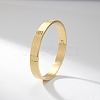 201 Stainless Steel Plain Bangles QM1535-2-2