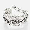Alloy Cuff Finger Rings X-RJEW-N027-29-2