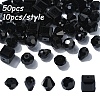 50Pcs 5 Styles Imitation Austrian Crystal Beads FIND-YW0004-71A-1