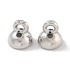 Brass Bead Cap Pendant Bails KK-P284-15P-1