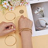 16Pcs Stainless Steel Satellite Chains Stretch Bracelet for Women BJEW-SP0001-16A-3