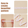 5 Yards Polyester Lace Ribbons SRIB-OC0001-11A-4