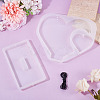 1 Set Heart Photo Frame Silicone Molds DIY-TA0014-77-5