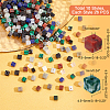 260Pcs 10 Style Natural & Synthetic Gemstone Beads Strands G-PH0019-30-4