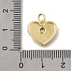 Brass Micro Pave Cubic Zirconia Pendants KK-U072-01B-G-3
