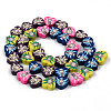 Handmade Polymer Clay Beads Strands CLAY-N008-005-2