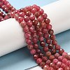 Natural Rhodonite Beads Strands G-E608-A13-2