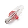 Opaque Resin Alligator Hair Clips PHAR-JH00100-01-4