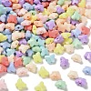 Opaque Acrylic Beads SACR-D009-02N-1