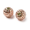 Acrylic Rhinestone Beads OACR-D307-01E-20mm-2