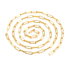 Brass Paperclip Chains CHC-L044-01C-G-3