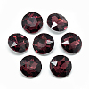 Pointed Back Glass Rhinestone Cabochons RGLA-T029-8mm-18-1