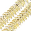 Electroplate Glass Beads Strands GLAA-K061-04A-HP01-1