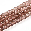 Crackle Glass Beads Strands LS-CCG-Q001-6mm-07-1