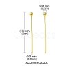 Brass Ball Head pins KK-YW0001-97C-G-3