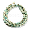 Synthetic Turquoise Beads Strands TURQ-F019-02D-3