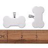 Tarnish Resistant 304 Stainless Steel Pendants STAS-I140-07B-4