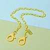 Personalized ABS Plastic Cable Chain Necklaces NJEW-JN03220-06-4