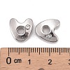 Letter Slider Beads for Watch Band Bracelet Making ALRI-O012-A-NR-3