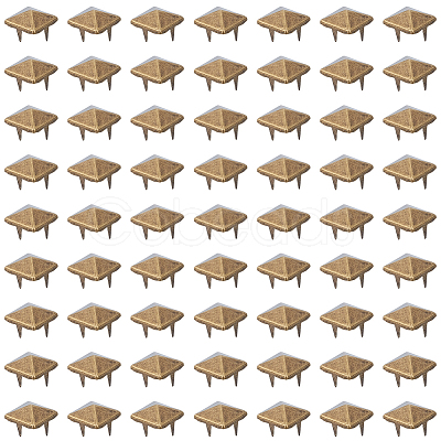 200Pcs Iron Studs Rivets IFIN-GF0001-63AB-1