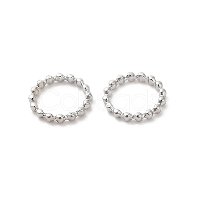 Non-Tarnish 304 Stainless Steel Soldered Closed Jump Rings STAS-K253-01P-1