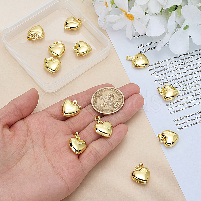 12Pcs Eco-Friendly Rack Plating Brass Pendants KK-ME0001-54-1