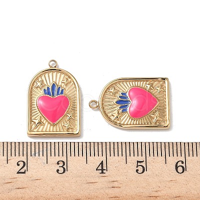 304 Stainless Steel Pendants STAS-H483-31G-03-1