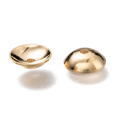 Brass Beads Caps KK-H759-37C-G-1