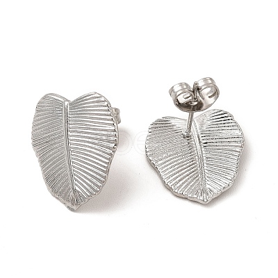 Non-Tarnish 304 Stainless Steel Stud Earrings for Women LS-EJEW-I281-37P-1